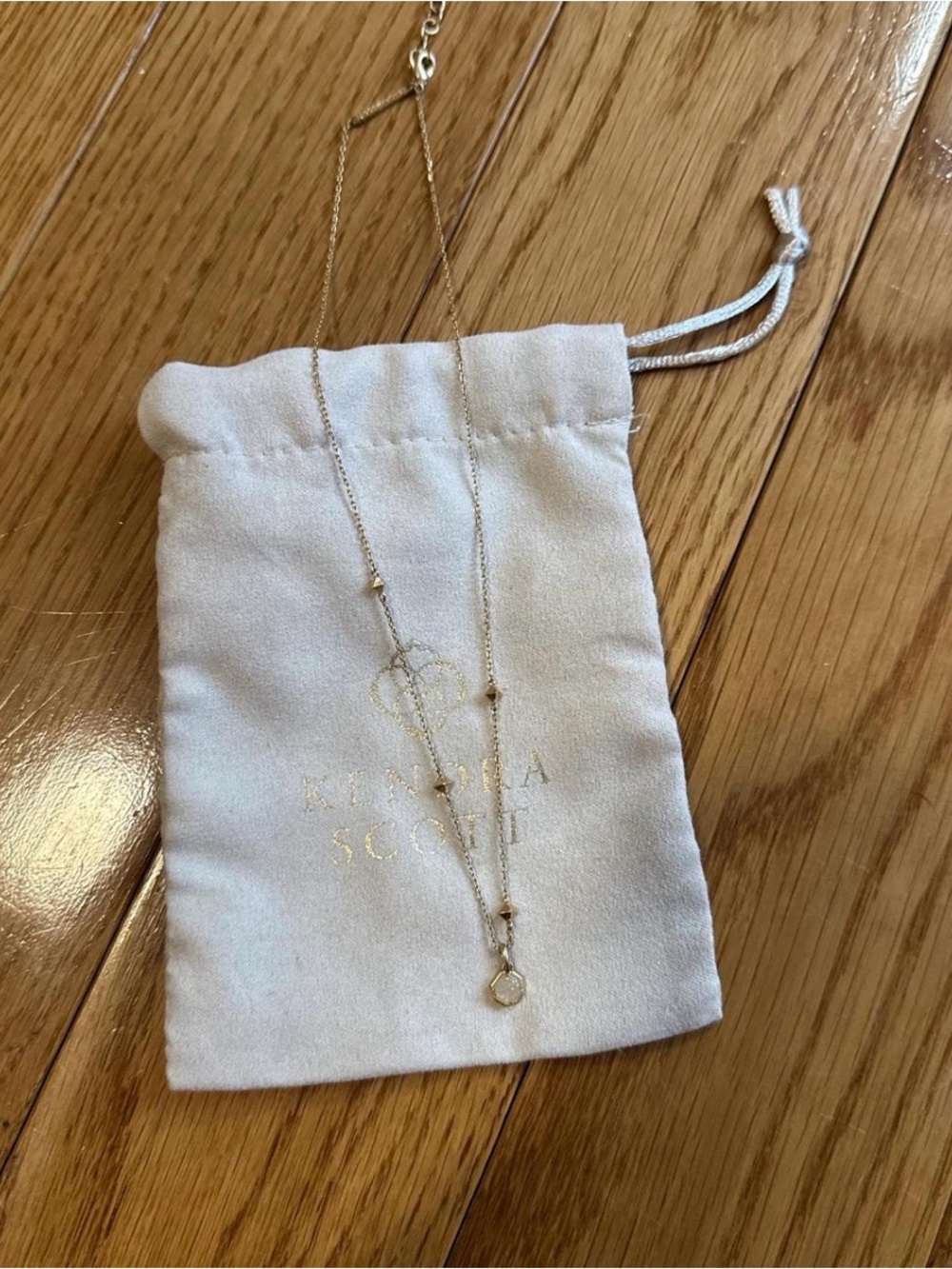 Kendra Scott Gold Layered Necklace with Small Charm Accents